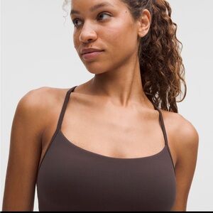 lululemon Flow Y Bra l Evolve A/B Cup in Sequoia